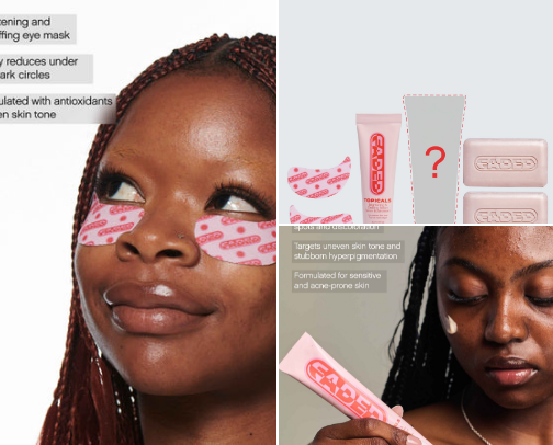 Dark Spot Product cover photo collage