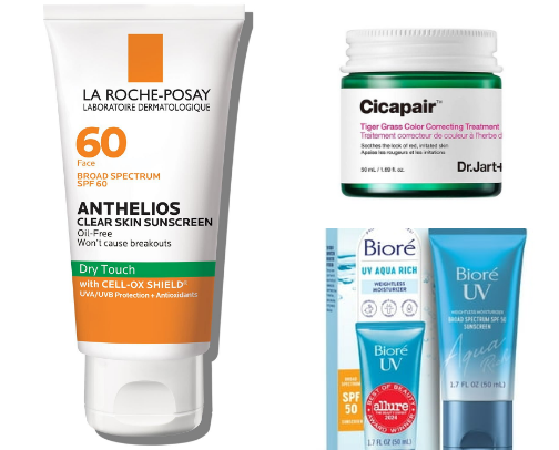 My Everyday Sunscreens & Skin Protection Favorites for Healthy Skin✨ cover photo collage