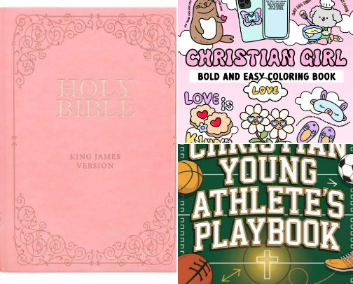 Christian Books for Teenagers cover photo collage