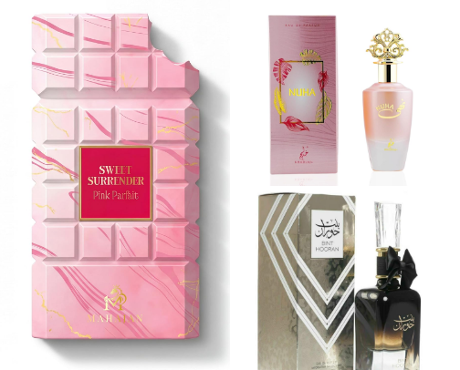 underrated & affordable floral + fruity perfumes 🌸🍉 cover photo collage