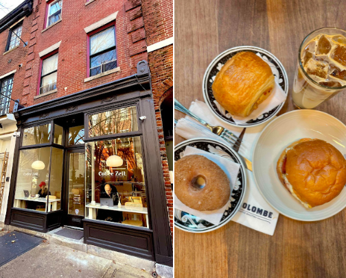 Dreamy Cafes ☁️ cover photo collage