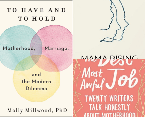 Must Read Books For Any New Mum cover photo collage