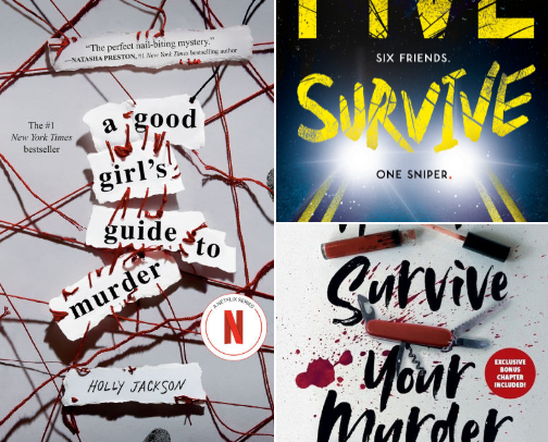 Best YA Thriller !! cover photo collage