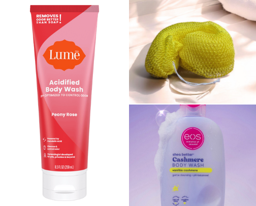 Body care cover photo collage