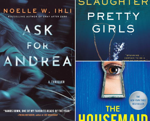 Psychological Thriller Books you'll love cover photo collage