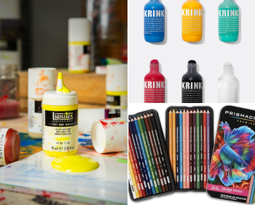 Art Supplies That Spark My Creativity 🎨 cover photo collage