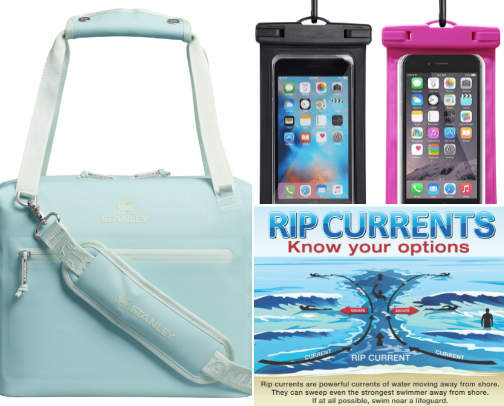 Beach Vacay Necessities cover photo collage