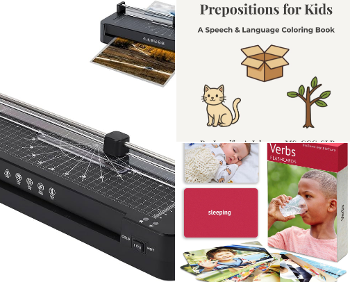 Speech Pathologist Must Haves cover photo collage
