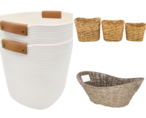 Storage Baskets That Saved Me From My Own Clutter Problem cover photo collage