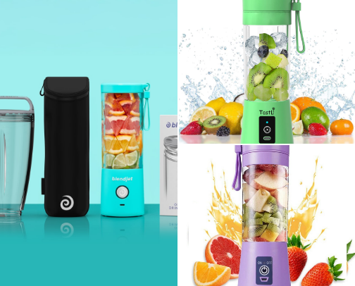 Best Portable Blenders for On-the-Go Smoothies cover photo collage