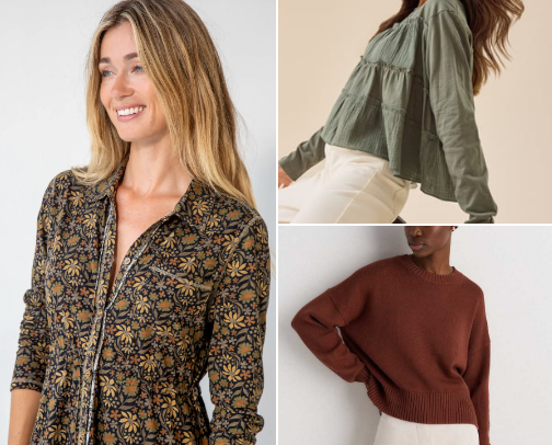 Natural Fiber Closet Staples cover photo collage