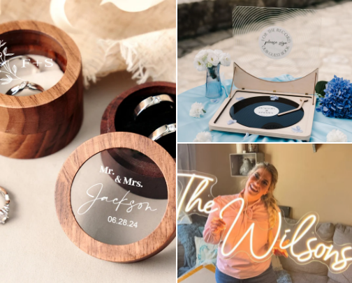 Celebrate Their Love with the Perfect Wedding Gift cover photo collage