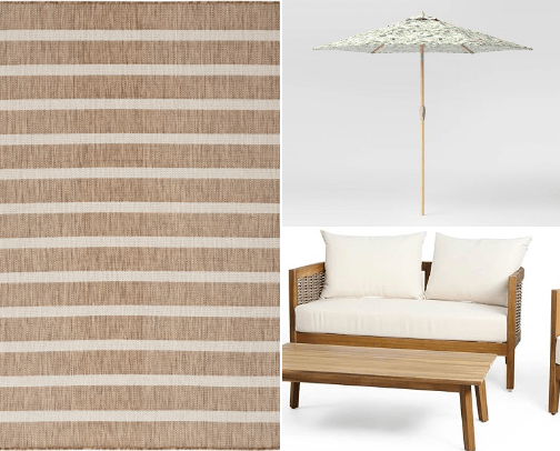 Target Outdoor Finds cover photo collage