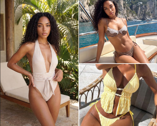 Bathing Suits I Love cover photo collage