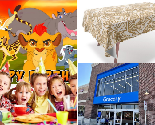 Lion Guard Birthday Party cover photo collage