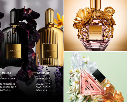Scents of Luxury: Top Perfumes You Need to Try cover photo collage