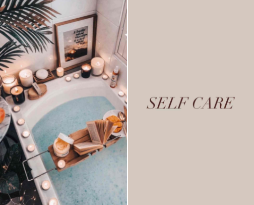 Self Care cover photo collage