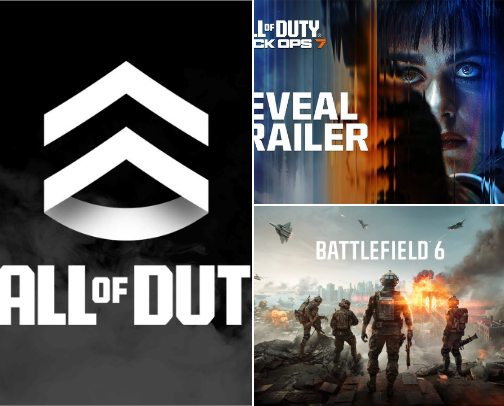 Gaming cover photo collage