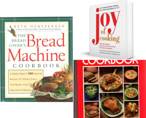 Cookbooks I have loved (and some I lost). cover photo collage