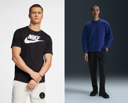 Man's clothing cover photo collage