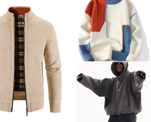 autumn ≠ Winter Pajama Jacket cover photo collage