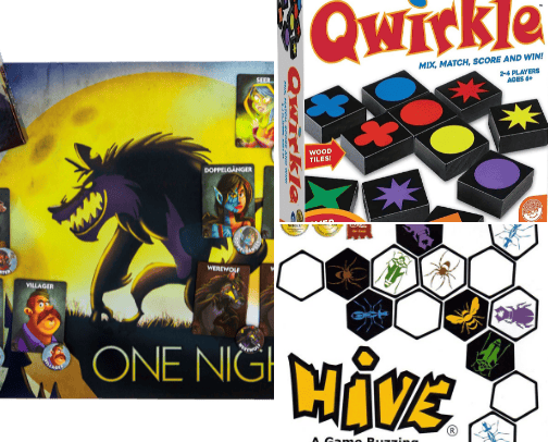 Board Games cover photo collage