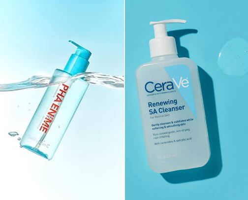 Cleansers for acne prone skin that I keep buying cover photo collage