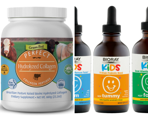 Perfect Supplements/BioRay cover photo collage