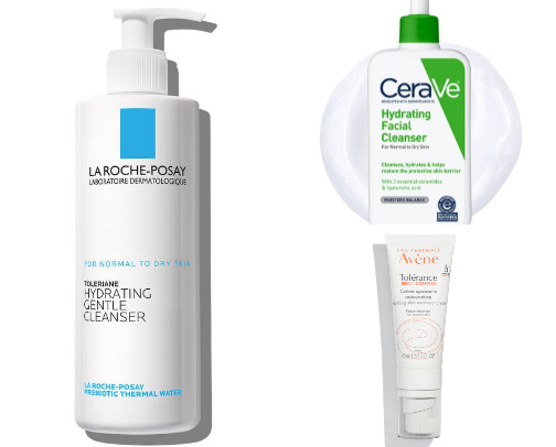 Skincare for Sensitive Skin cover photo collage