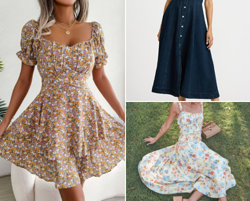 Women’s Dress cover photo collage