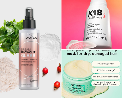 Hair care that will make your hair go from dry to shine * cover photo collage