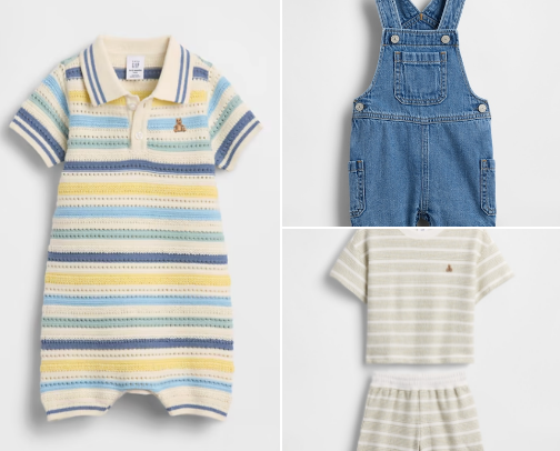 Gap Boy Toddler & Baby Clothes cover photo collage