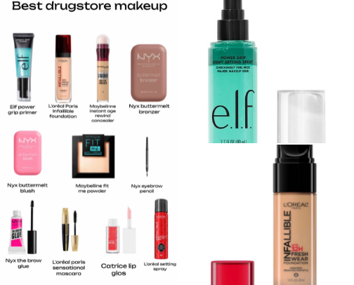 Budget Beauty That Looks High-End ✨ cover photo collage