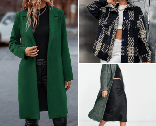 Let's keep warm 💞Coats for Winter💜 cover photo collage