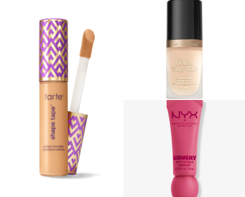 My tried and true beauty products ✨ cover photo collage