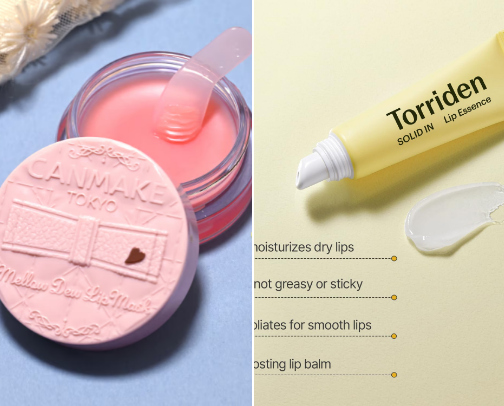 products that cure dry, crusty lips cover photo collage