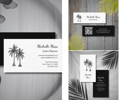 Modern Tropical Professional and Home Office Business Supplies cover photo collage