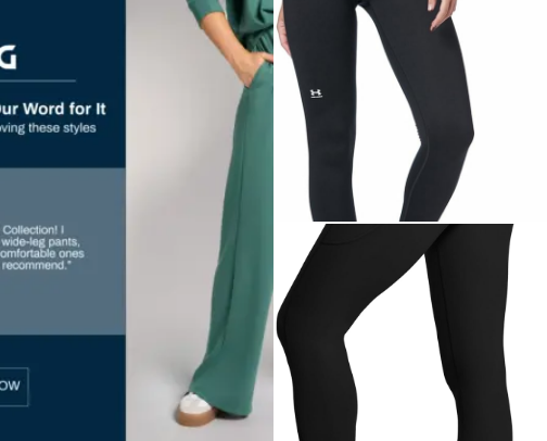 Lounge/workout wear cover photo collage