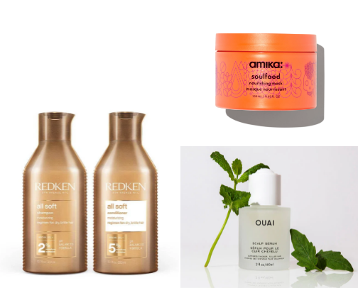 Hair Care Products cover photo collage