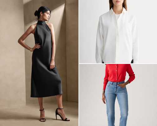 The Effortless Capsule Wardrobe cover photo collage