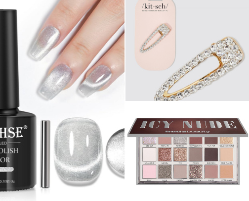 Silvery Soft Glam Essentials (Icy Silver Edition) cover photo collage