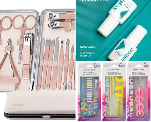 Essential Nail Care Products for Home Manicures cover photo collage