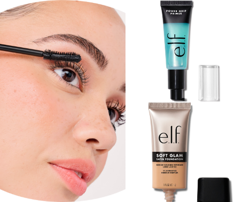 Simple makeup routine cover photo collage