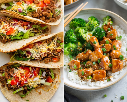 Popular Dishes Around the World cover photo collage