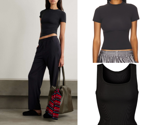 SKIMS Tops Worth Buying First (Beginner Capsule Wardrobe Guide) cover photo collage