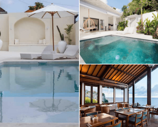Hotels/Airbnb's I stayed at while traveling cover photo collage