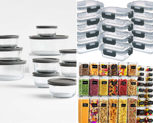 Food Storage cover photo collage