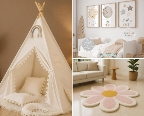 Kids Room Decoration Ideas – Cute, Fun & Practical cover photo collage