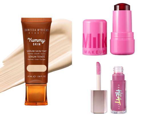 Glow up: your ultimate summer makeup guide! cover photo collage