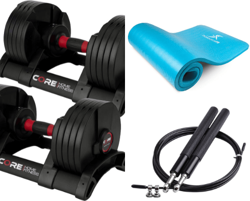 Home Workout Essentials cover photo collage